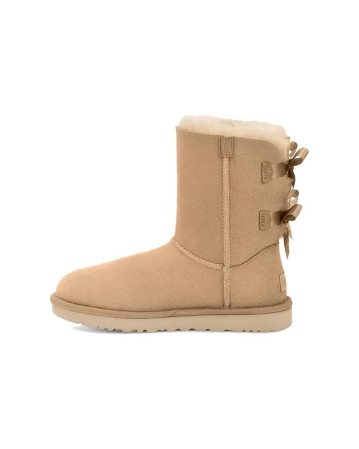 Ugg Natural (Wmns) Bailey Bow Ii Boot 'Mustard Seed'