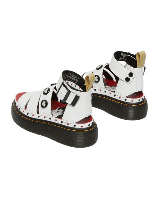 Dr. Martens Black Vegan Clarissa 2 Quad Betty Boop for men