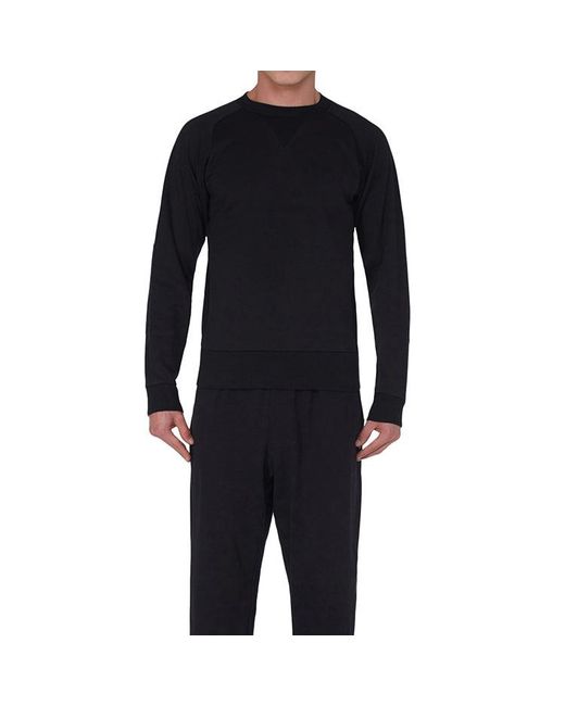 Adidas Black Y-3 Back Large Logo Pure Cotton Casual for men