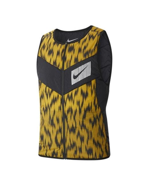 Nike Black Aerolayer Wild Run Running Sports Vest for men