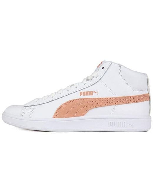 PUMA White Smash V2 Mid L for men