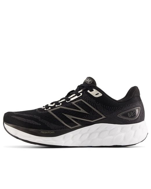 New Balance Black Fresh Foam 680 V8 Running Shoe