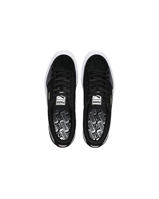 PUMA Black Suede Skate for men