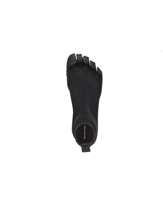 Balenciaga Black Flex Toe Sock Boots for men