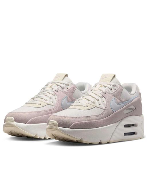Nike White (Wmns) Air Max 90 Lv8 Se 'Photon Dust Light Soft'