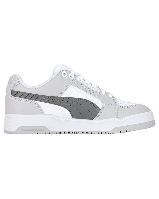 PUMA White Slipstream Lo for men