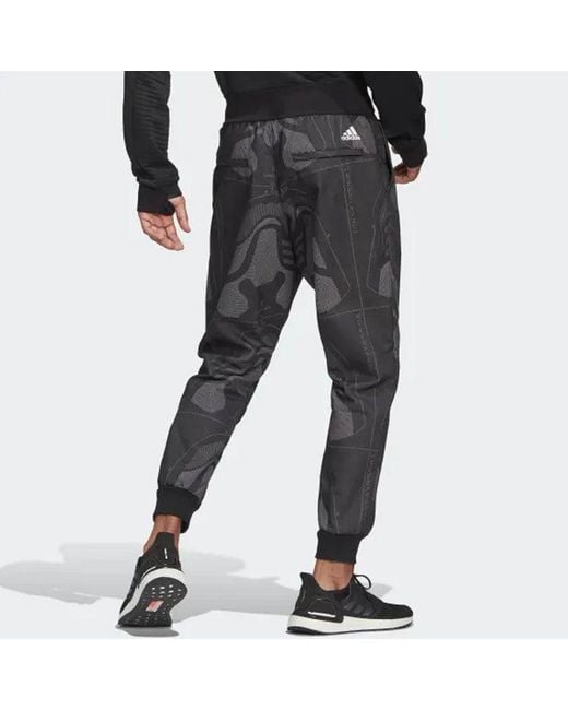 Adidas Gray M Jqrd Ftw Pant Sports Stylish Loose Bundle Feet Sports Long Pants for men