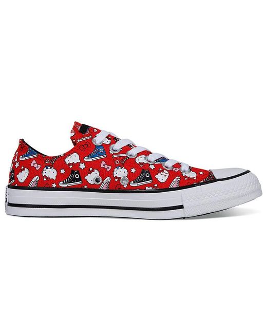 Converse Red Hello Kitty X Chuck Taylor All Star Low for men