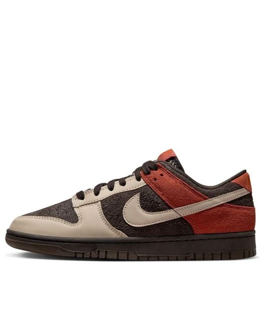 Nike Brown Dunk Low Panda' for men