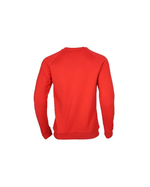 Adidas Red Originals Trefoil Crew Pullover Sports for men