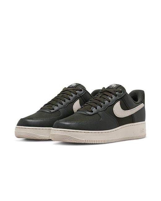 Nike Black Air Force 1 Low '07 Lx 'Sequoia' for men
