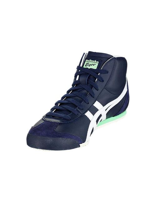 Onitsuka Tiger Blue Mexico Mid Runner for men