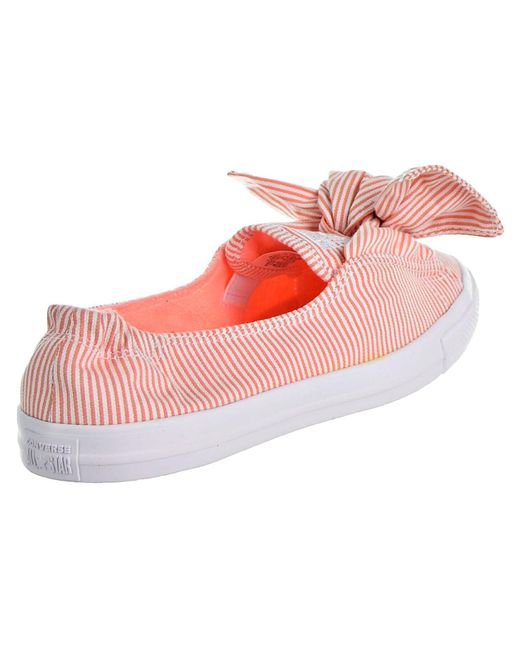 Converse Pink (Wmns) Chuck Taylor All Star Knot Slip 'Crimson Pulse'