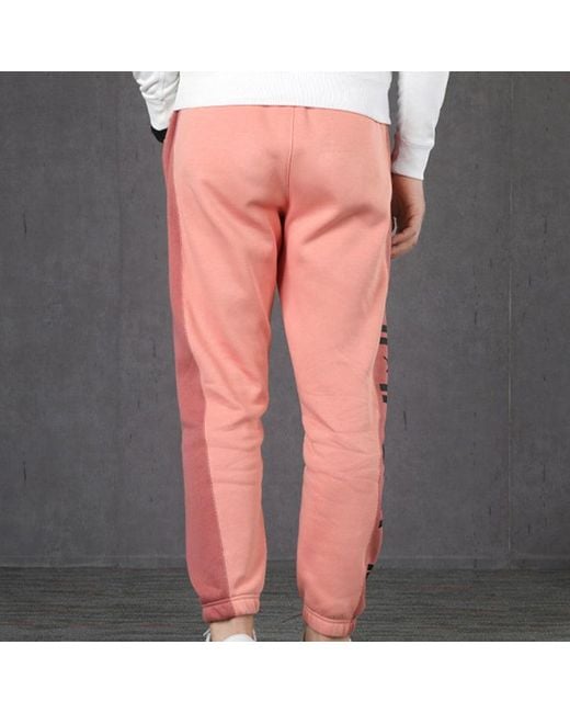 Nike Pink Fleece Lined Stay Warm Sports Long Pants for men