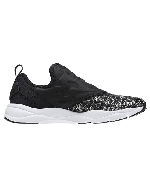 Reebok Black (Wmns) Furylite Slip On Gt Running Shoes
