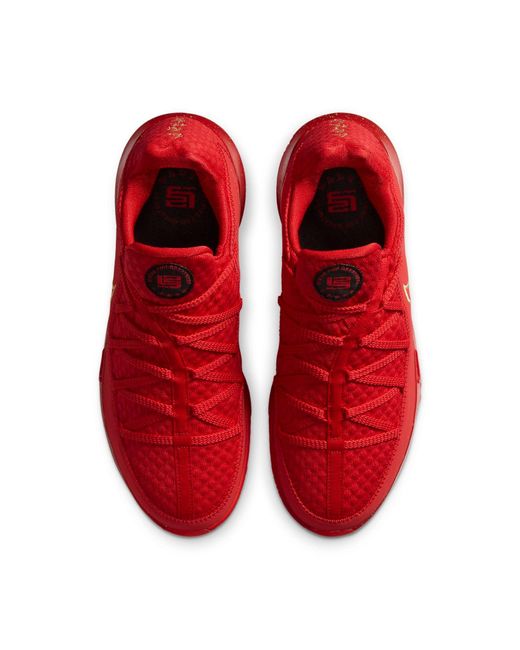 Nike Red Titan X Lebron 17 Low Ep 'Agimat' for men