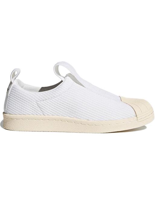Adidas White (Wmns) Superstar Bw35 Slip-On