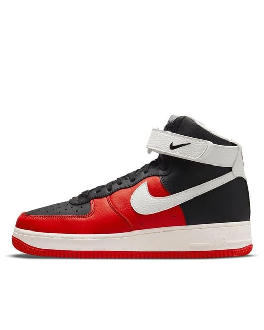 Nike Red X Nba Air Force 1 High '07 Lv8 '75Th Anniversary for men