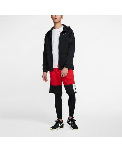 Nike Blue Therma Zipper Cardigan Casual Sports Hooded Jacket for men