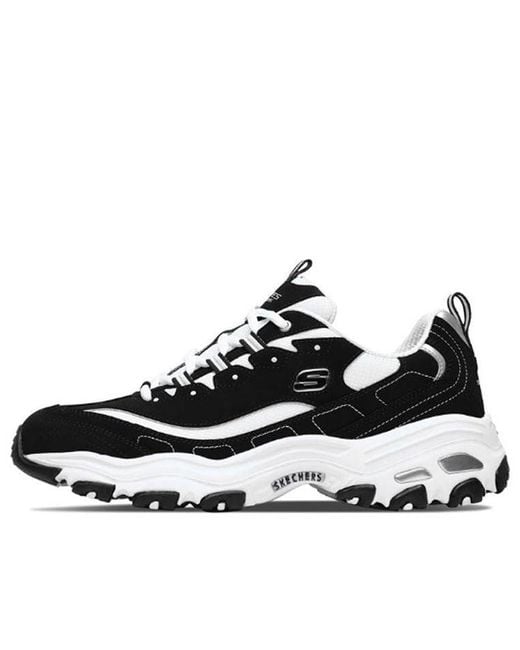 Skechers White D'Lites Daddy Shoes for men