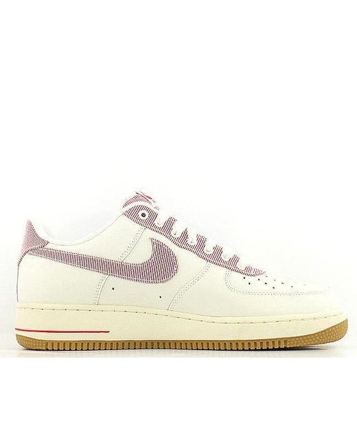 Nike White Air Force 1 Low 'Seersucker' for men