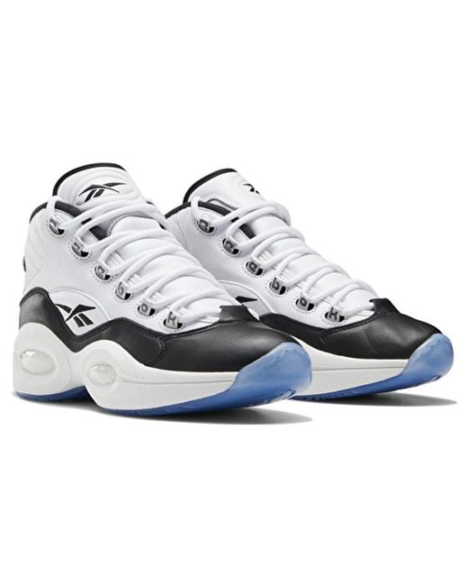 Reebok White Tyrrell Winston X Question Mid 'The Smell Of Money'