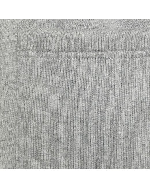 Gucci Gray Cotton Sweattrouser With Print for men