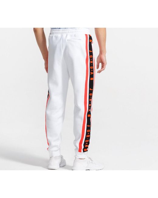 Nike Red Printing Bundle Feet Basketball Fleece Lined Sports Long Pants for men