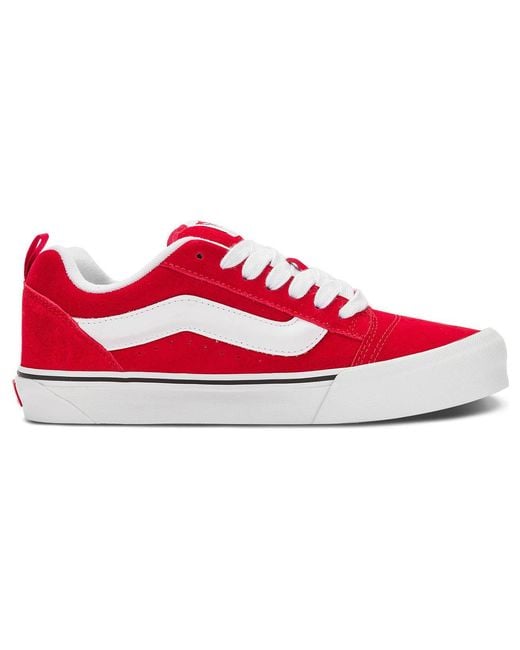 Vans Red Knu Skool for men