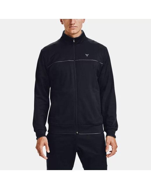 Under Armour Blue Project Rock Jacket for men
