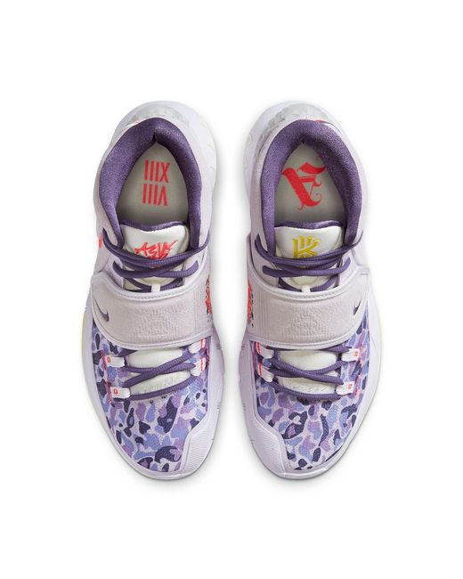 Nike Purple Kyrie 6 'Asia Irving for men