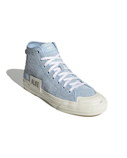 Adidas Blue X Alife Nizza Hi 'Clear Sky' for men