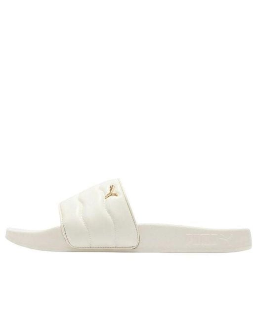 PUMA White (Wmns) Lead Cat 2.0 Puffy 'Pristine Ivory'