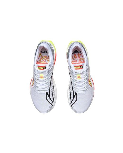Li-ning White Furious Rider 5 Neon' for men