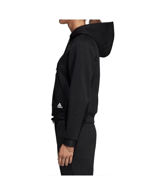 Adidas Black (Wmns) Must Haves Hooded Jacket