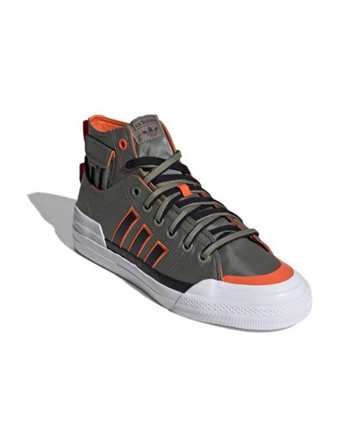 Adidas Brown Nizza Hi Dl for men