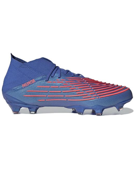 Adidas Blue Predator Edge.1 Fg 'Hi-Res Turbo' for men