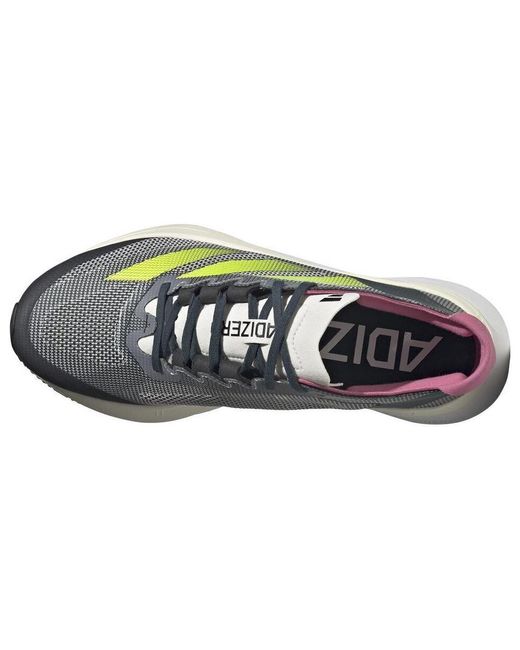 Adidas Blue (Wmns) Adizero Boston 12 'Arctic Night Lucid Lemon'