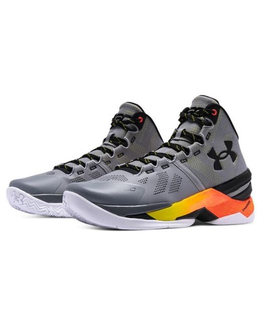 Under Armour Blue Curry 2 Retro 'Iron Sharpens Iron' 2022 for men
