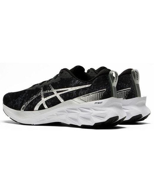 Asics Black Novablast 2 Platinum 'Carrier Pure' for men