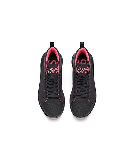 Anta Black (Wmns) Basketball Series Sneakers Canvas