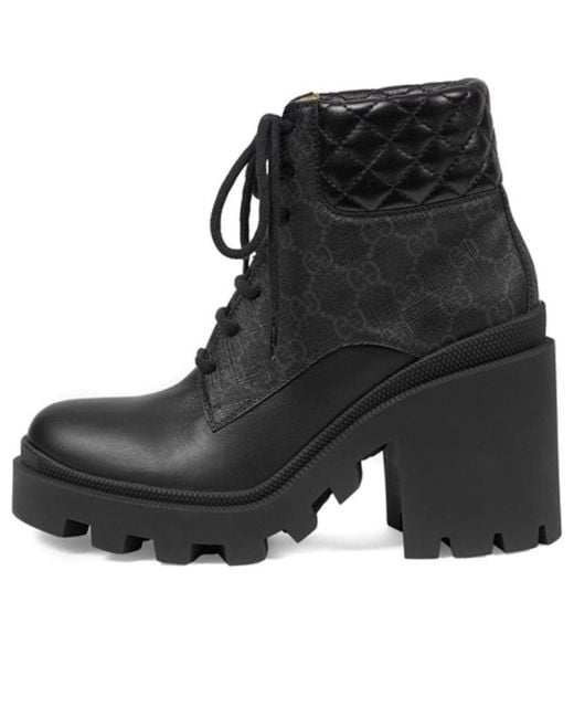 Gucci Black (Wmns) Gg Ankle Boot