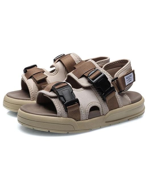 Li-ning Brown Coca Sandals 'Khaki' for men