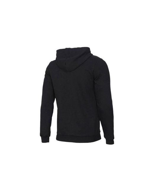 Adidas Black Neo Hooded Sweatshirt for men