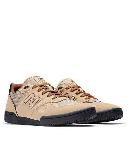 New Balance Brown Nb Numeric Tom Knox 600 'Incense' for men