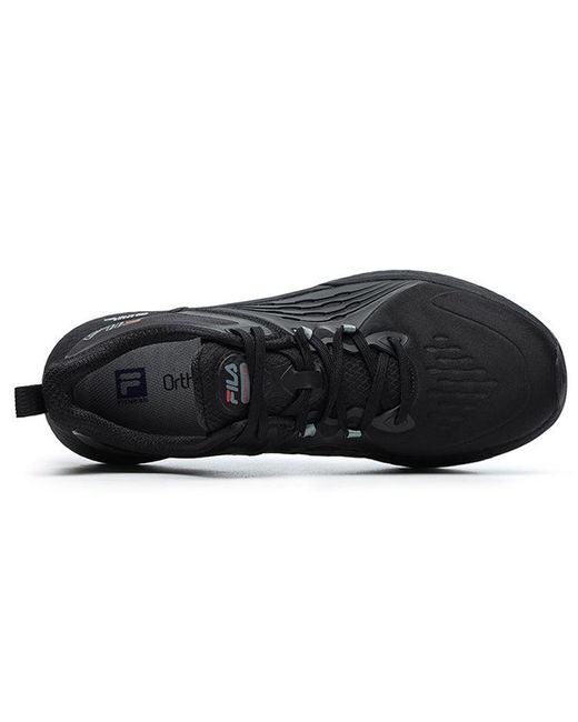 Fila Black Athletics Training Shoes 'Triple' for men