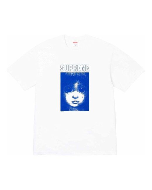 Supreme Blue X Margaret Keane T-Shirt for men