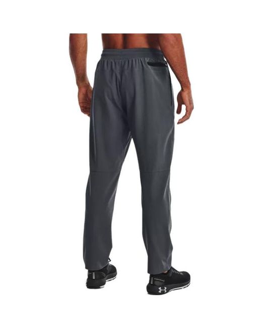 Under Armour Blue Elite Straight Leg Pants 'Pitch' for men
