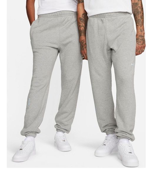 Nike Gray X Nocta Drake Sweatpants for men