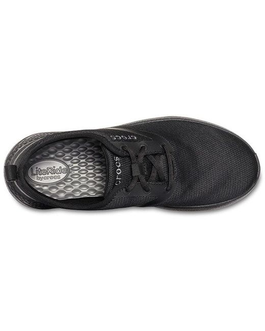 CROCSTM Black Literide Shoes Fabric for men